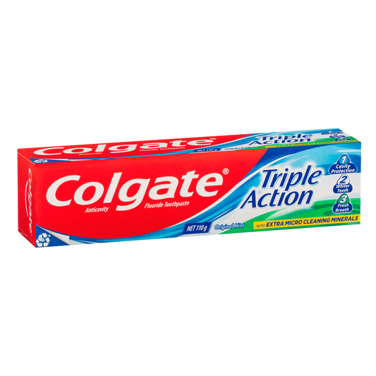 Colgate Toothpaste Triple Action Regular 110g x12