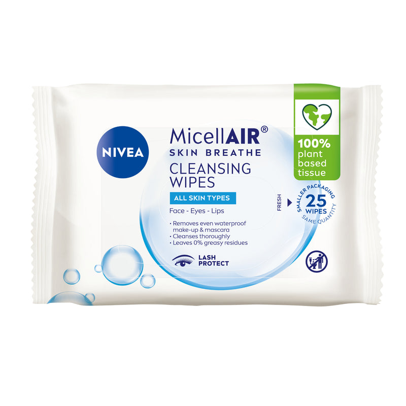 NIVEA MicellAIR Cleansing Wipes 25