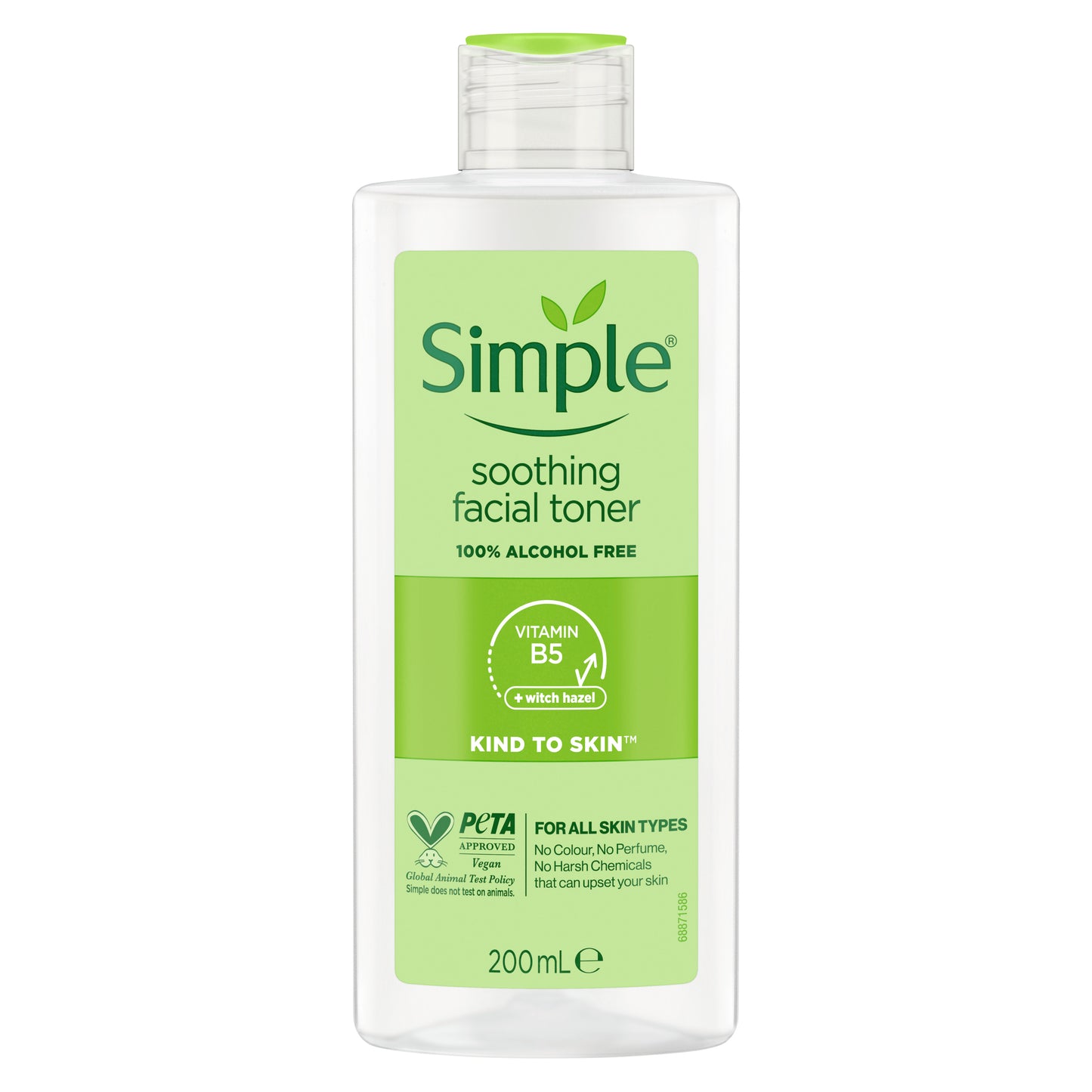 Simple Kind to Skin Soothing Facial Toner 200mL