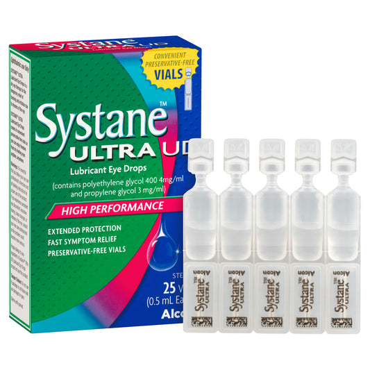 Systane Ultra Preservative Free Vials 0.5mL 25