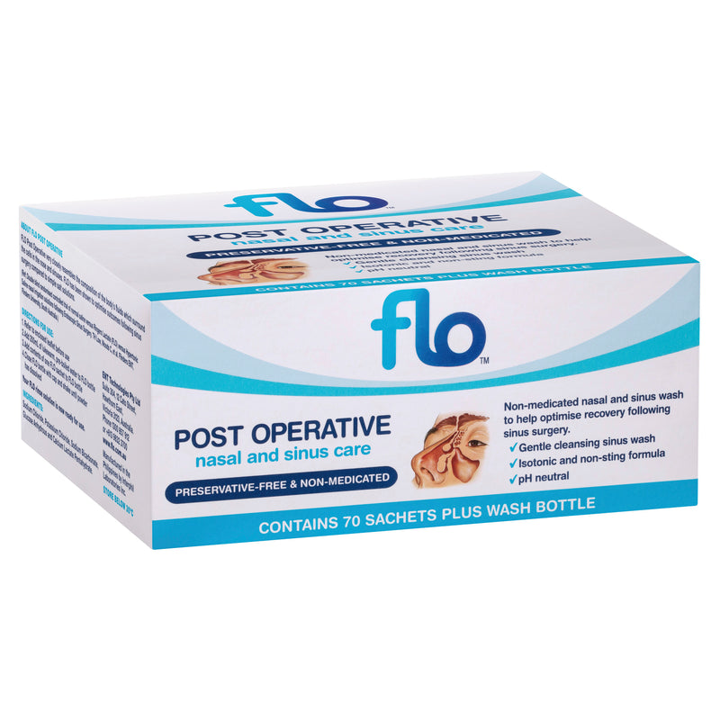 FLO Post-Op Nasal Rinse Sachets Kit 70