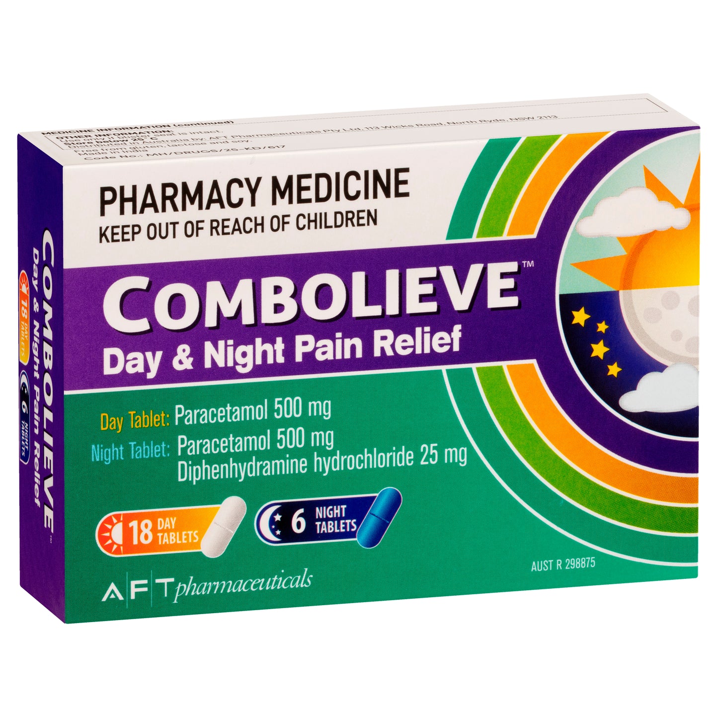 Combolieve Day & Night Tablets 24