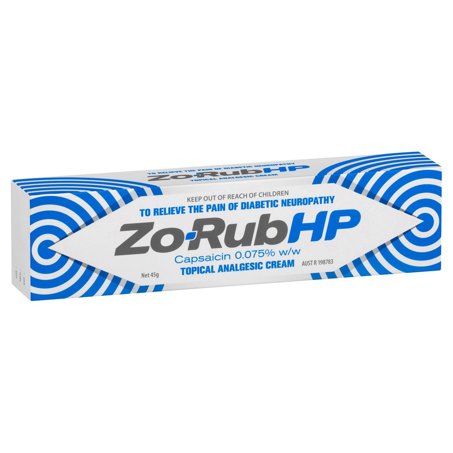 ZoRub HP Topical Cream 0.075% 45g