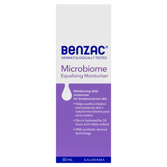 Benzac MBiome Equalising Moisturiser 50mL