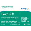 Pharmacy Care Fexofenadine 180mg Tablets 30