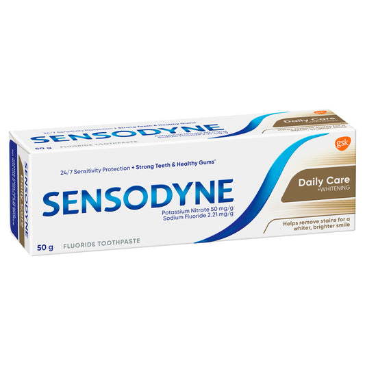 Sensodyne Daily Care Plus Whitening Toothpaste 50g