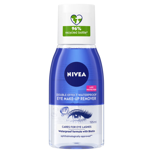 NIVEA Daily Essentials Double Effect Eye Make-Up Remover 125mL
