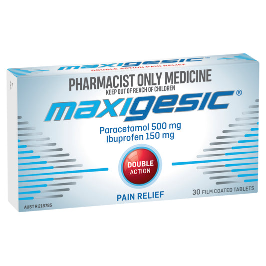 Maxigesic Paracetamol + Ibuprofen Tablets 30