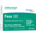 Pharmacy Care Fexofenadine 180mg Tablets 10