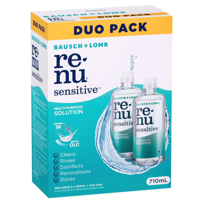 Bausch & Lomb Renu Sensitive 355mL + 355mL Duo Pack