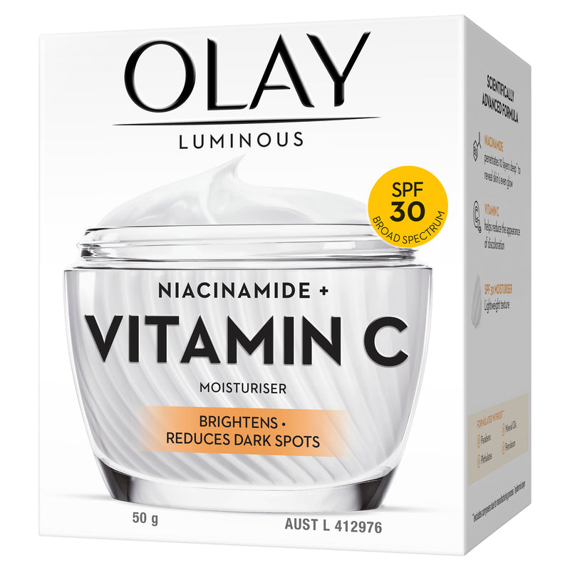Olay Luminous Vitamin C Cream SPF30 50g