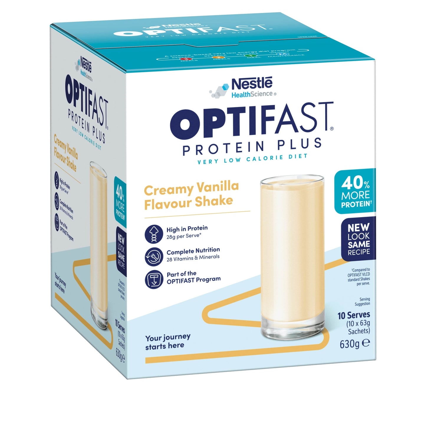 Optifast ProteinPlus Shake Vanilla 63g 10 Pack