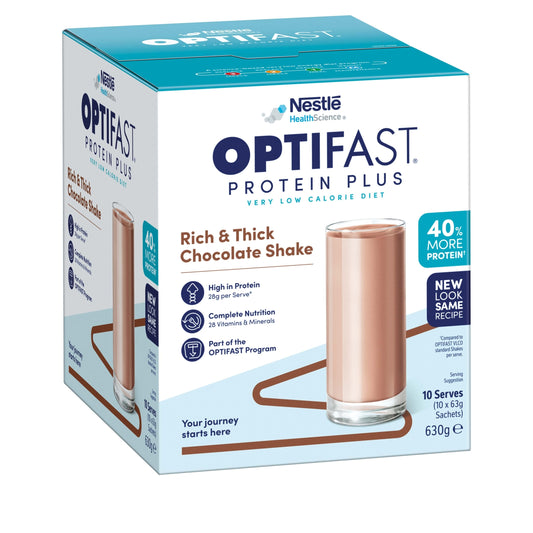 Optifast ProteinPlus Shake Chocolate 63g 10 Pack