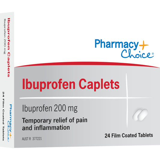 Pharmacy Choice Ibuprofen 200mg Caplets 24 (N)