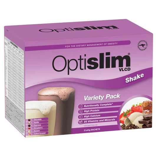 Optislim VLCD Shake Variety 43g x21 Pack