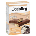 Optislim VLCD Bar Cookies & Cream 60g x5 Pack