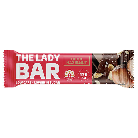 The Lady Bar Choc Hazelnut 50g x10