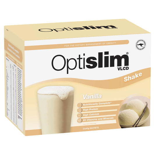 Optislim VLCD Shake Vanilla 43g x21 Pack