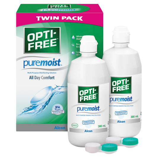Opti-Free PureMoist 300mL Twin Pack