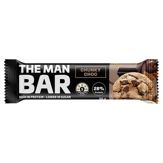 The Man Bar Chunky Choc 50g x10