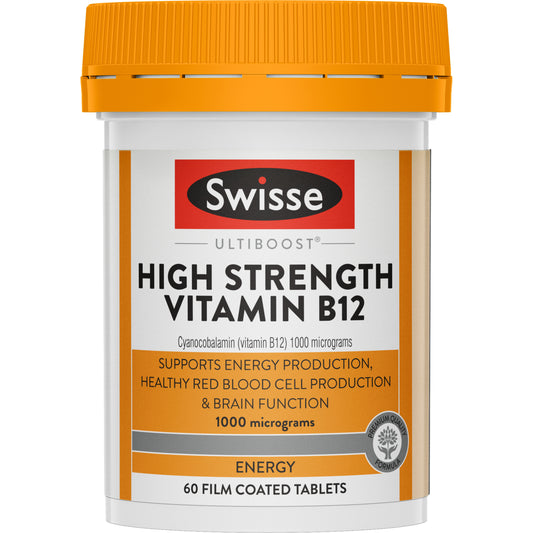 Swisse High Strength Vitamin B12 60 Tab