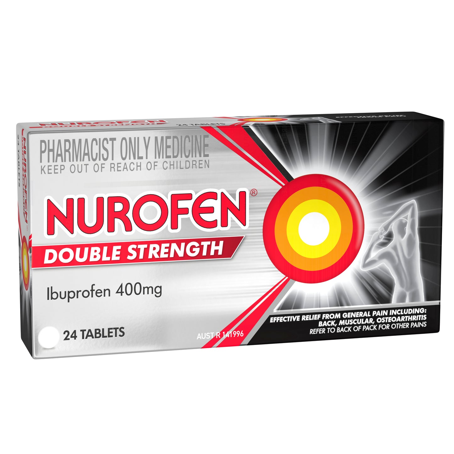 Nurofen Double Strength Ibuprofen 400mg Tablets 24