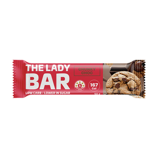 The Lady Bar Chunky Choc 50g x10