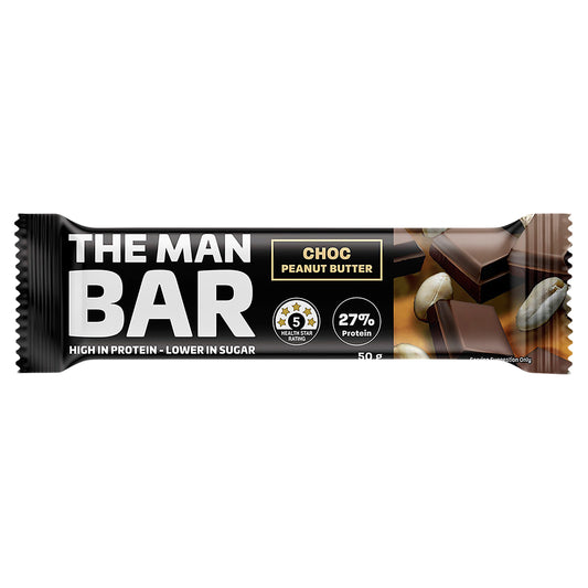 The Man Bar Choc Peanut Butter 50g x10