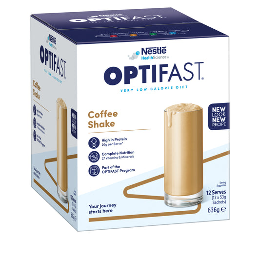 Optifast VLCD Coffee Shake 53g 12 Pack