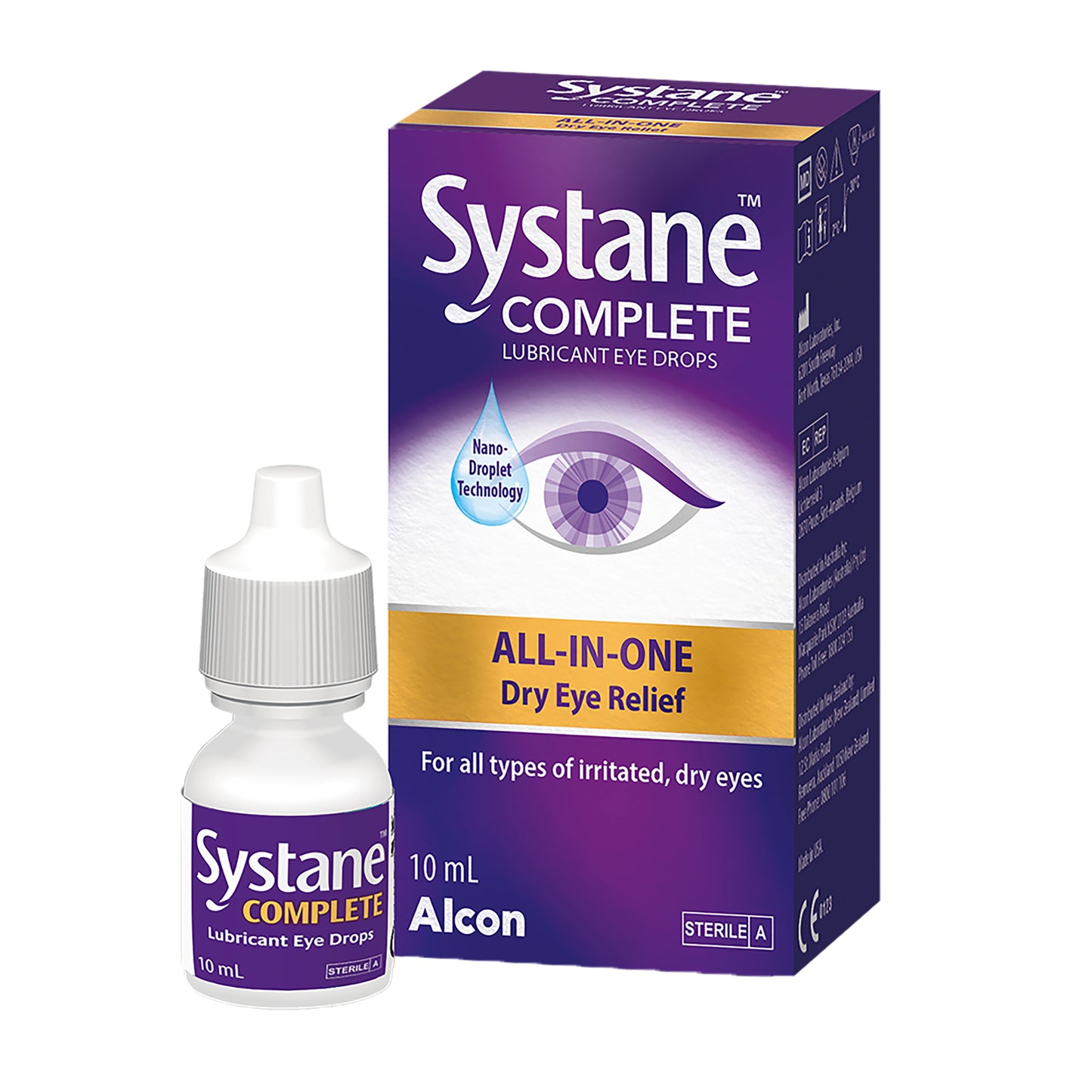 Systane Complete Lubricant Eye Drops 10mL NEW