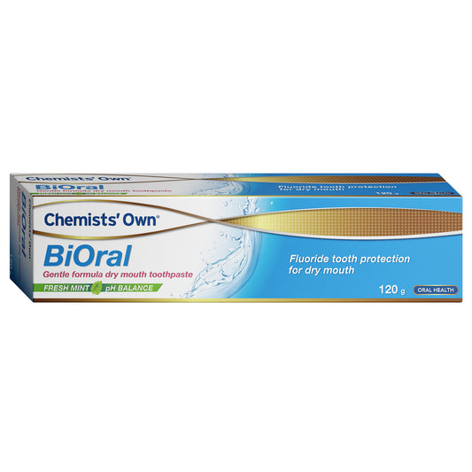 Chemists' Own Bioral Original Toothpaste Fresh Mint 120g