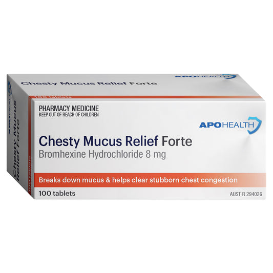 APH Chesty Relief Forte 8 mg Tablets 100