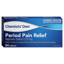 Chemists' Own Brand Period Pain Relief Tablets 24