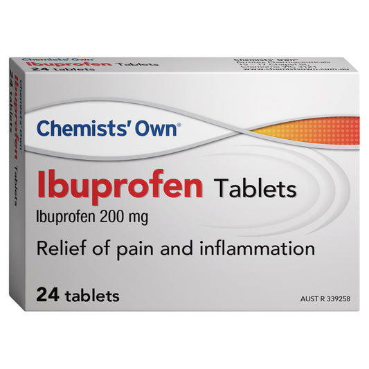 Chemist's Own Brand Ibuprofen 200mg Tablets 24