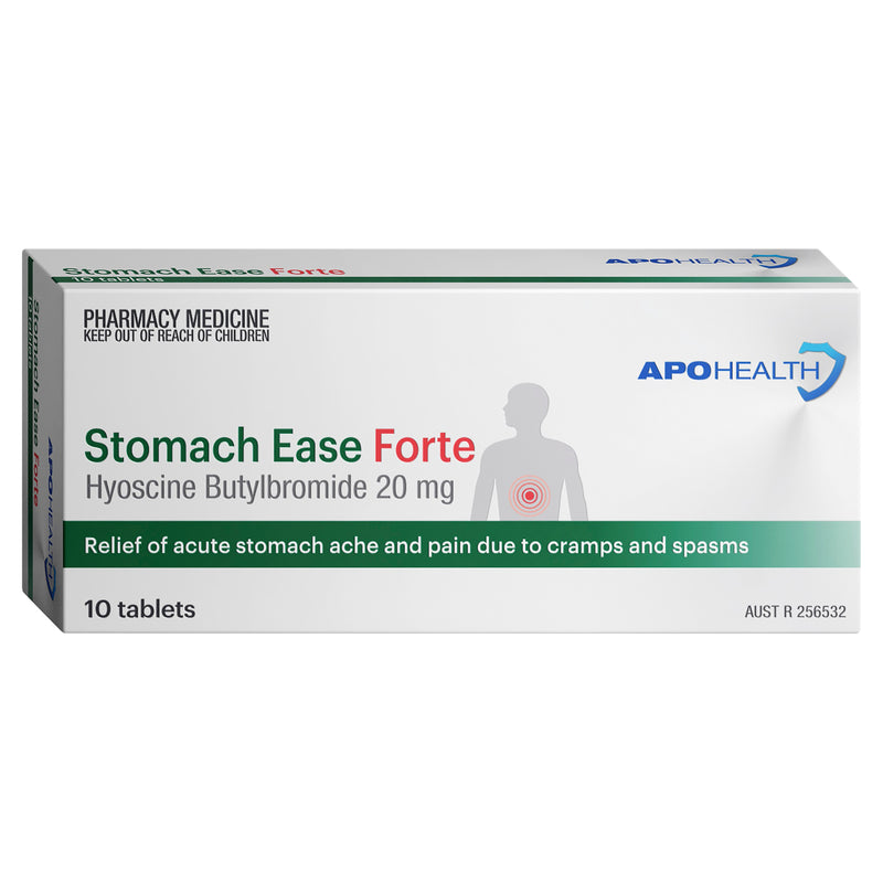 APOHEALTH Stomach Ease Forte Tab 20mg 10