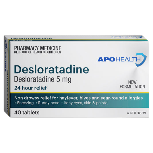 APH Desloratadine 5mg Tablets 40 (Blister Pack)