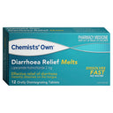 Chemists' Own Diarrhoea Relief Melts 12