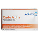 APOHEALTH Cardio Aspirin 100mg Tablets 84