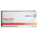 APOHEALTH Ibuprofen 200mg Tablets 24