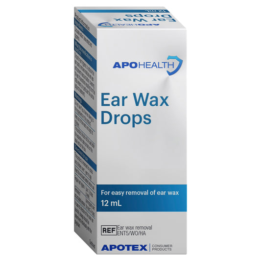 APOHEALTH Ear Wax Drops 12mL Bottle