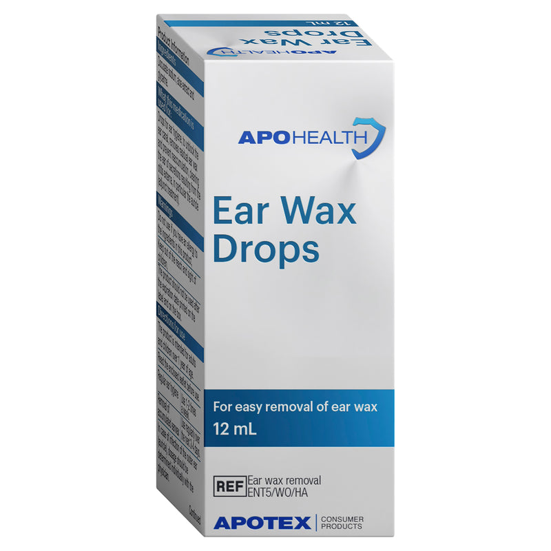 APOHEALTH Ear Wax Drops 12mL Bottle