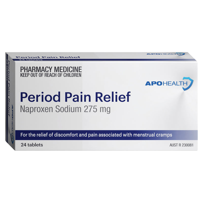 APOHEALTH Period Pain Relief Tablets 24