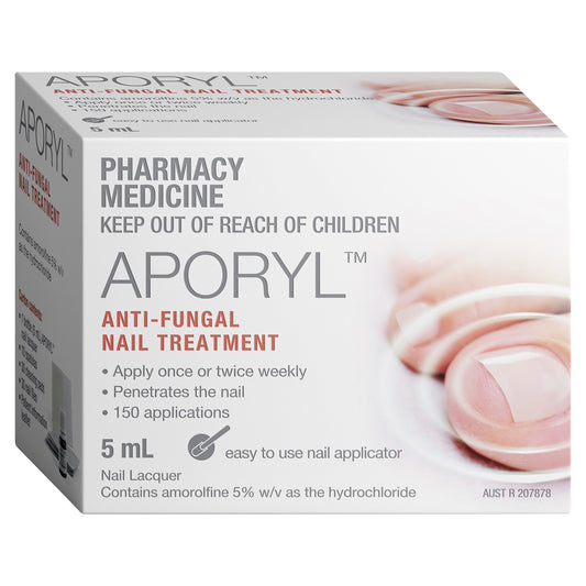 Aporyl Antifungal Nail Lacquer 5% 5mL