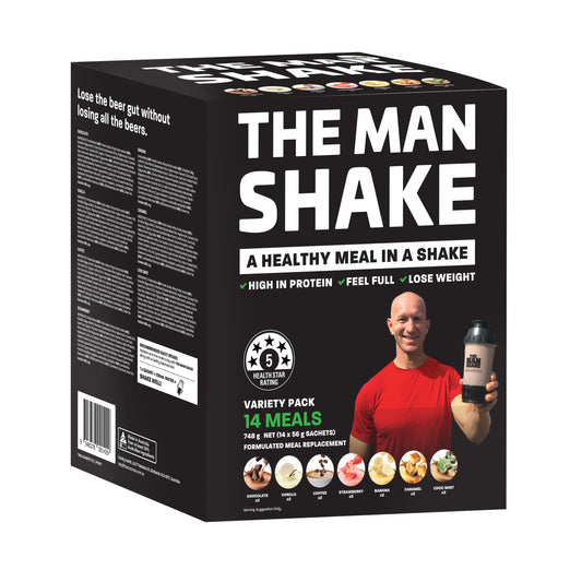 The Man Shake Variety Pack 56g x14