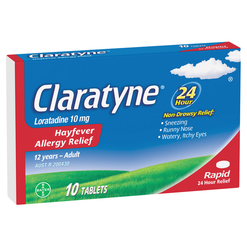 Claratyne Loratadine 10mg Tablets 10