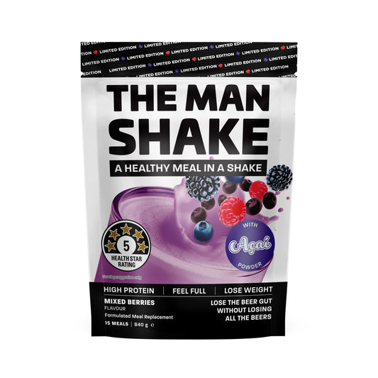 The Man Shake Mixed Berry Smoothie 840g