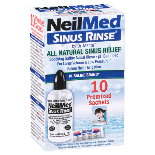 NeilMed Sinus Rinse Starter Kit 10 Sachets