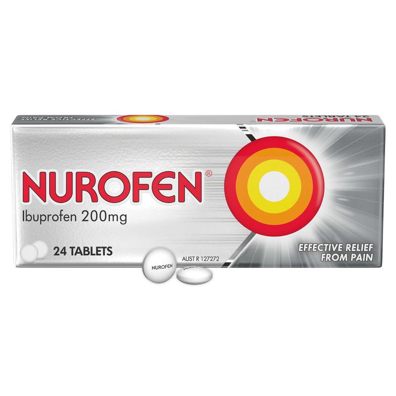 Nurofen Ibuprofen 200mg Tablets 24