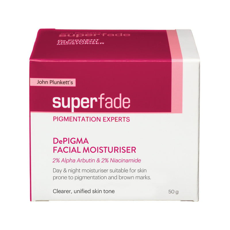 John Plunkett’s SuperFade De-Pigment Moisturiser 50g