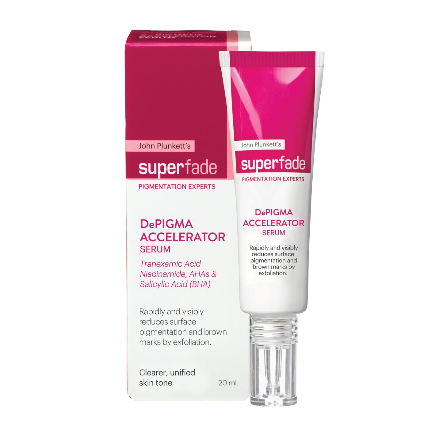 Plunkett’s SuperFade De-Pigmentation Accelerator Serum